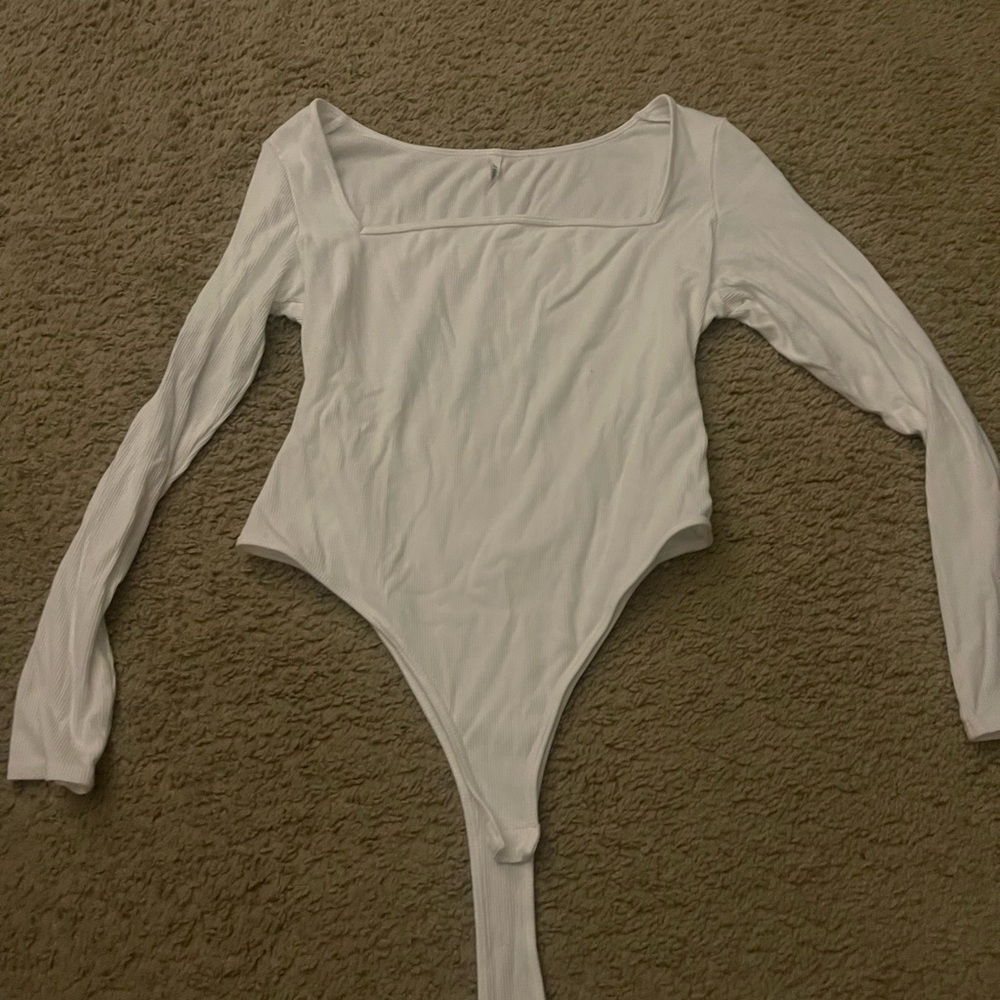 Women’s White Bodysuit. Never worn!